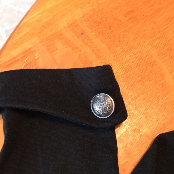 Black military style sweater - Picture 6 of 6